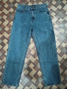 ⚡ ⚡ Flash Sale ⚡ ⚡-Waisted Blue Denim Jeans