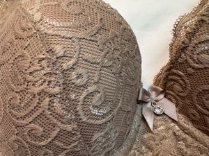 Nude/beige lace bra