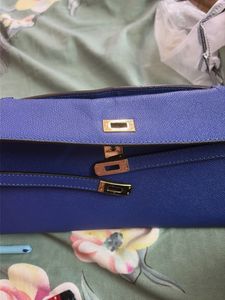 Hermes long wallet Epsom leather with gold toned h