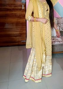 heavy sharara suit