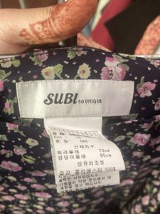 Floral Print Mini Skirt