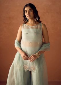 Elegant Chiffon Kurta Set