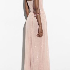 Zara Limited Festive Collection Gala Sequin Dress