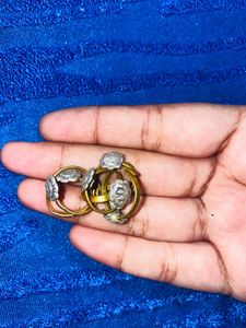 silver Elegant Interlocking  Set