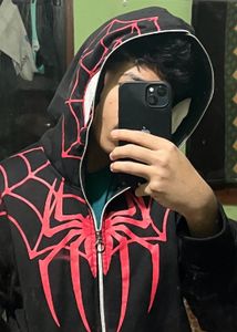 Spiderman vape zip-up jacket