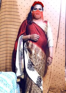 With Blouse Crepe Saree