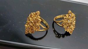 Set 2...1 Gram Gold Rings &amp; Chain