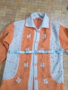 Floral Embroidered Cardigan