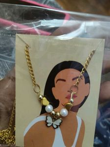 Cute Butterfly Pendant Necklace