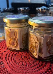 Chic Hoop Jewellery Set of 2 Jars
