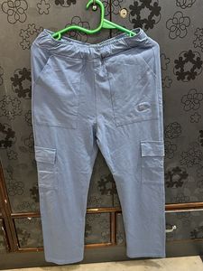 Blue Cargo Pants