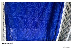 Vibrant Blue Ethnic Embroidery Kurti