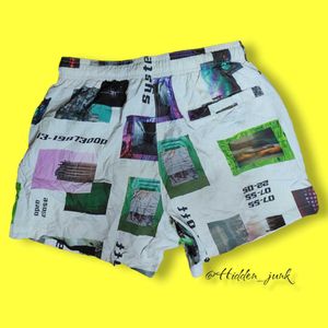 Off-White Graphic Print Shorts