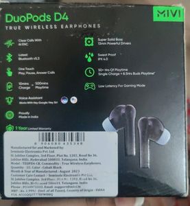 MiVi DUOPODS D4.True Wireless Earphones.