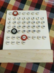 Wooden Perpetual Calendar