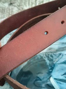 Classic Brown Leather Belt