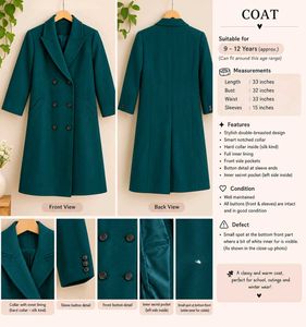 Long Coat | Approx. 9–12 Years |