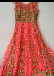 🔥SALE🔥Stunning Pink Embroidered Gown