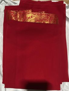 Dhavani set traditional, Red &amp; green checked