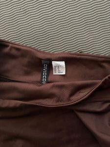 Brown Mini Skirt