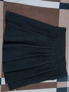 Pleated Mini Skirt