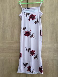 Floral Spaghetti Strap Midi Dress