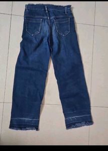 Dark Wash Wide Leg Jeans