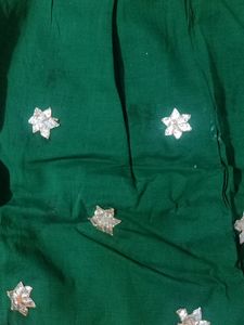 Green Festive Lehenga Choli Set