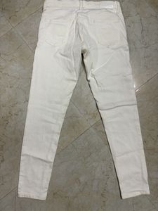 Classic White Skinny Jeans