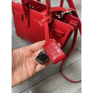 Ysl Sac De Jour Red tote bag