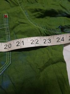 Men's Olive Green Cargo Shirt