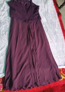 Sparkling Purple Gown