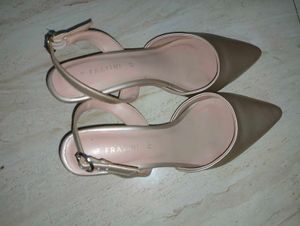 FRATINI PU Womens Buckle casual kitten heels