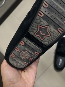 Black Velvet Loafers