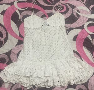 Zara Cute White Dress
