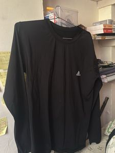 Adidas Black Long Sleeve T-Shirt