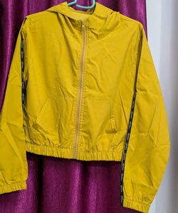 Mustard Croped Jacket