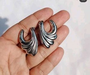 Statement Silver Earrings
