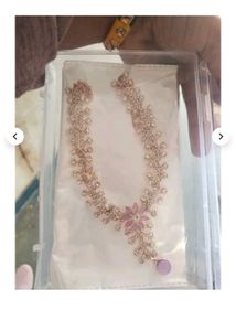 Sparkling Necklace and Earring Set