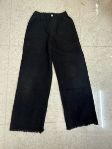 Black Wide Leg Jeans