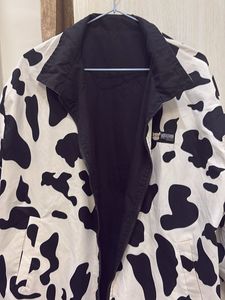 Reversible Cow Print Jacket 2in1 jaceket