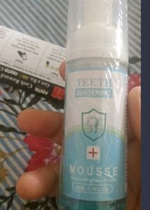 "Chamkalo Teeth Whitening Foam Toothpaste - Natural Whitening Mousse with Fluoride for Brighter, Healthier Teeth and Gums - 60ml"