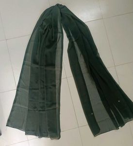 Elegant Dark Green Dupatta