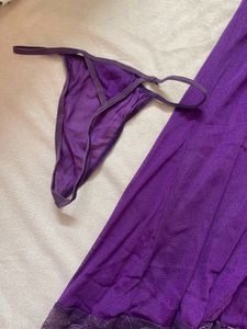 Baby doll dress with panty