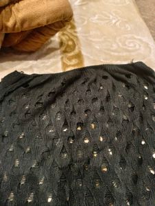 Black Fishnet Top