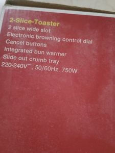 2 Slice Toaster