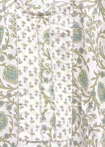 Elegant Floral Print Kurta pajama 💚✨