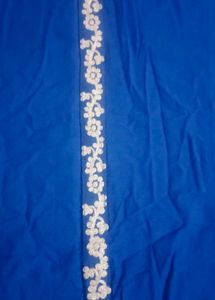 Elegant Blue Embroidered Kurta
