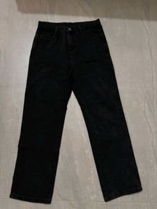 Classic Black Denim Jeans