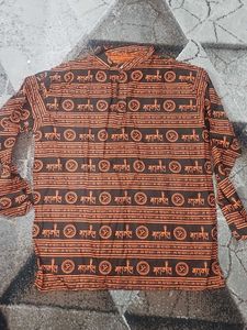 Men Ethnic Print shirt  - Unique Style